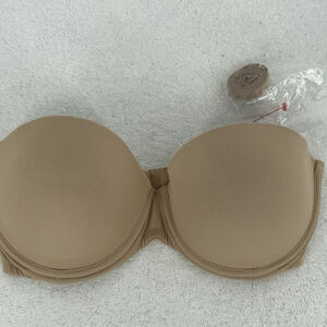 Calvin Klein Nude Strapless Convertible Bra Size 32D Underwire
